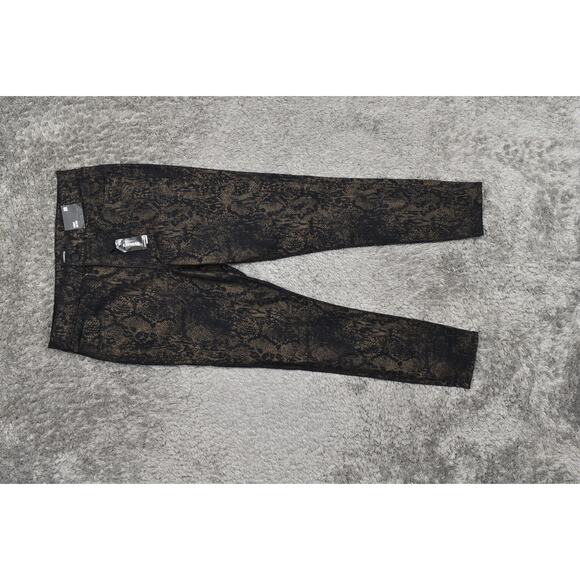 New Express Skinny Jeans Black Size 8R Cotton Blend Skinny Mid Rise - Picture 3 of 10